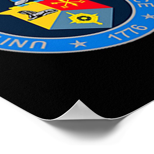 Military Security Agency Intelligence Corps Vetera ポスター (角)