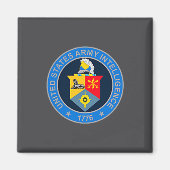 Military Security Agency Intelligence Corps Vetera マグネット (正面)