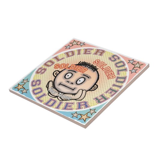 Military Soldier tile タイル (側面)