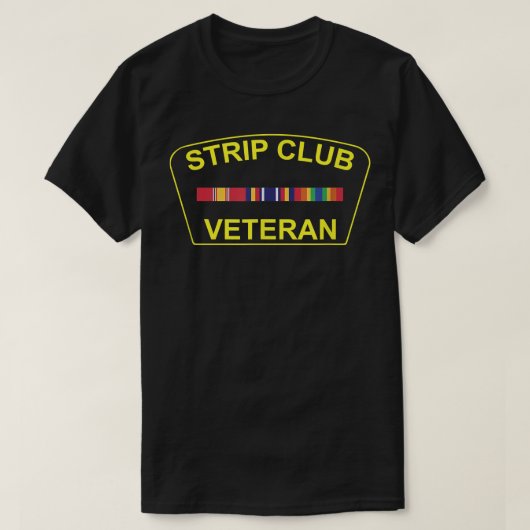 Military Strip Club Veteran T Shirt 20509 Tシャツ (デザイン正面)