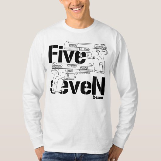 military t-shirts FN Five seveN Tシャツ (正面)