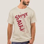 military t-shirts Steyr AUG  assault rifle Tシャツ (正面)