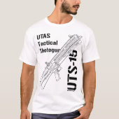 military t-shirts UTAS UTS-15 Shotgun Tシャツ (正面)