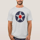 Military USAAC Air Corps WW2  Tシャツ (正面)