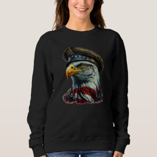 Military Veteran Patriotic American Flag  7 スウェットシャツ