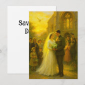 Military Wedding Invitation (正面/裏面)