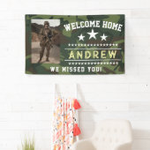 Military Welcome Home Banner - Army National Guard 横断幕 (インサイチュ)
