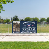 Military Welcome Home Banner - Army National Guard 横断幕 (インサイチュ)