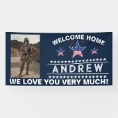 Military Welcome Home Banner - Army National Guard 横断幕 (横)