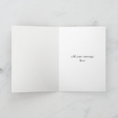 Military Welcome Home Card – Army National シーズンカード (内部)