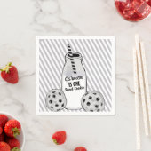 Milk and Cookie Sweet One First Birthday スタンダードカクテルナプキン (インサイチュ)