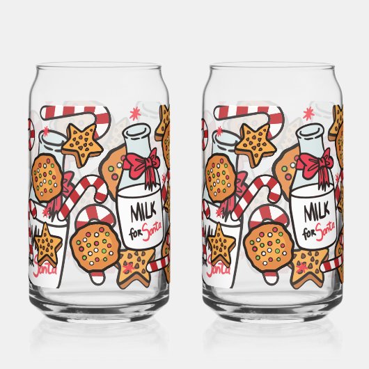 Milk and Cookies  ガラス缶 (正面)