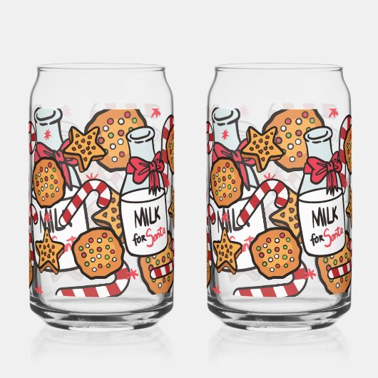 Milk and Cookies  ガラス缶 (裏面)