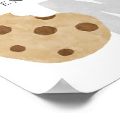 Milk and Cookies First Birthday ポスター (角)