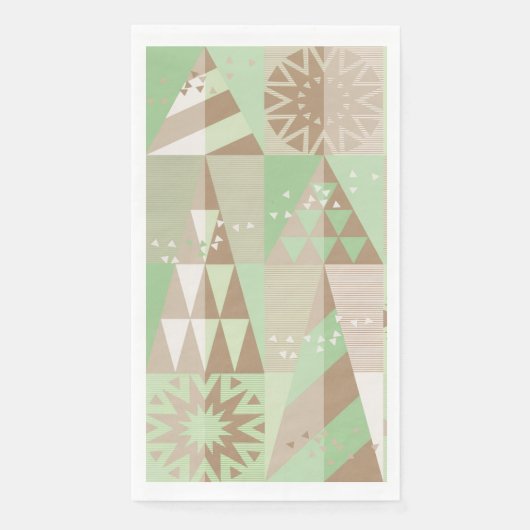 “Milk Chocolate Mint Tree” Guest Paper Towels (正面)