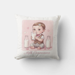 Milk Connoisseur Baby Boy Print Nursery クッション