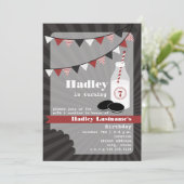 Milk & Cookies誕生日- Chocolate Cookies 招待状 (スタンド正面)