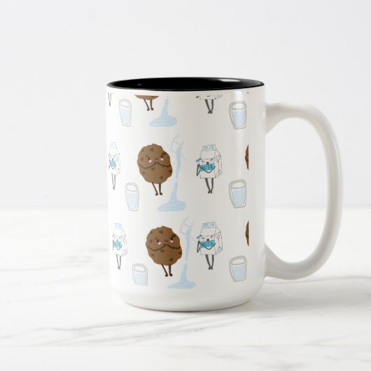 Milk & Cookies Mug ツートーンマグカップ (右)
