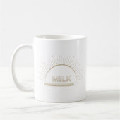 Milk Good Day Neutral Minimal Mug コーヒーマグカップ (左)