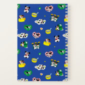 Milk Lover Blue ノートブック (裏面)