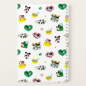 Milk Lover White ノートブック (裏面)