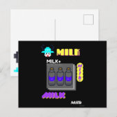 Milk party ポストカード (正面/裏面)