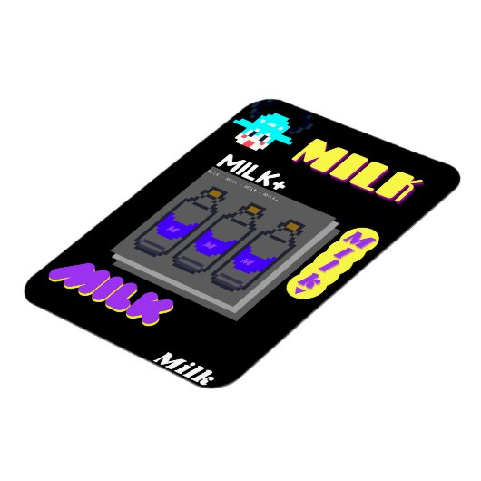 Milk party マグネット (左側)