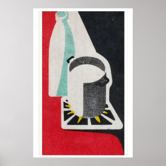 Milk Pot - Matchbox Print - Aesthetic Wall Art ポスター (正面)