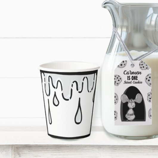 Milk Two Dimensional Comic Birthday Party  紙コップ