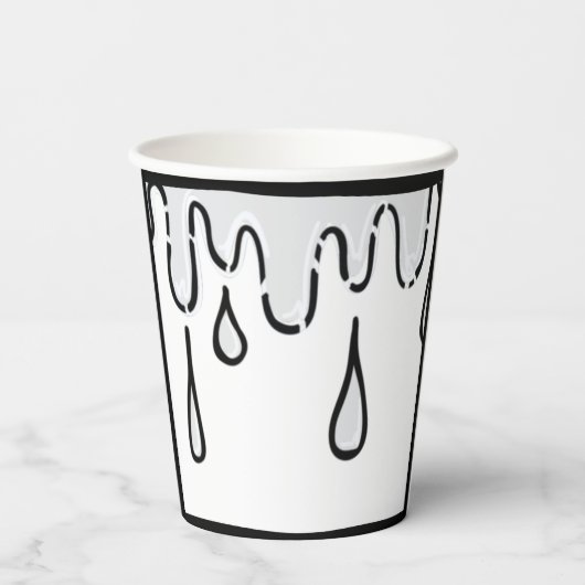 Milk Two Dimensional Comic Birthday Party  紙コップ (裏面)