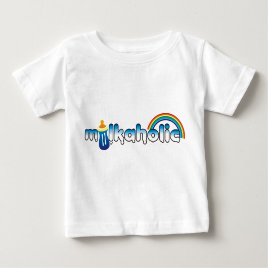 milkaholic ベビーTシャツ (正面)
