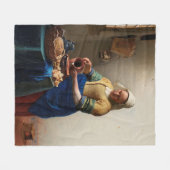 MILKMAID フリースブランケット (正面(横))