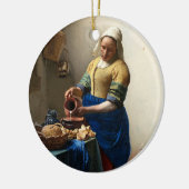 Milkmaid、1月Vermeer セラミックオーナメント (左)