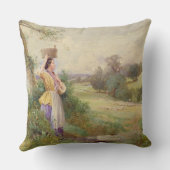 Milkmaid 1860年 クッション (裏面)