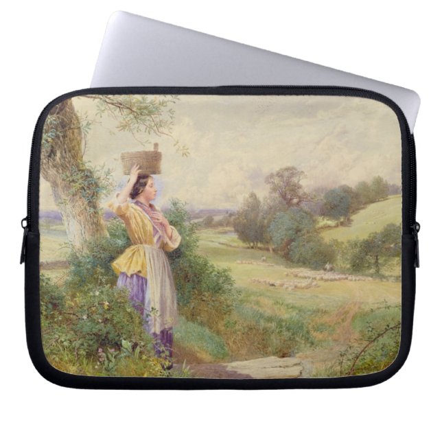 Milkmaid 1860年 ラップトップスリーブ (正面)
