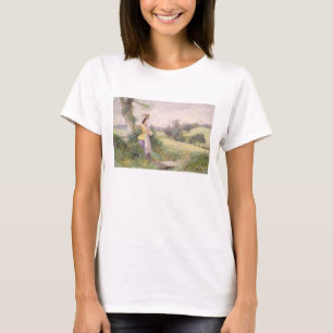 Milkmaid 1860年(w/c紙で) tシャツ