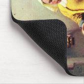 Milkmaid [1]。 ヨハネスVermeer著 マウスパッド (コーナー)