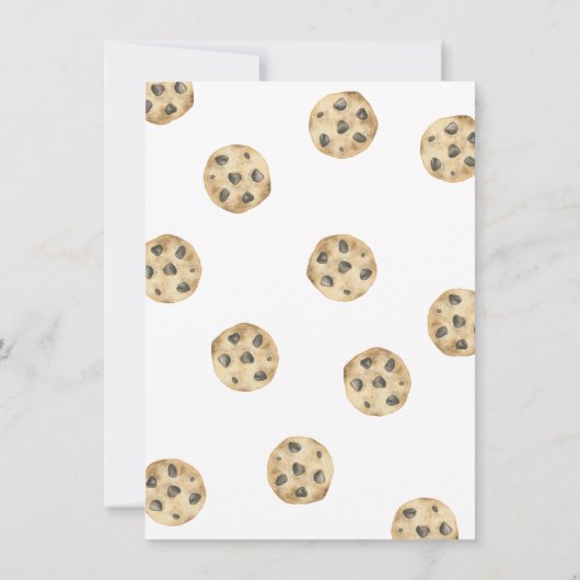 Milks & Cookieジェンダーの表示 招待状 (裏面)