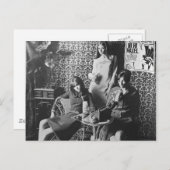 Milkshake girls Vintage Card ポストカード (正面/裏面)