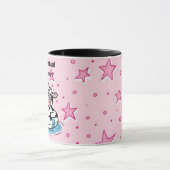 Milkshake in Hand, Drama in Heart | Cool Cow Funny マグカップ (中央)