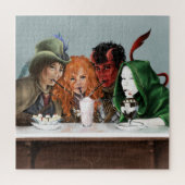 Milkshake Puzzle ジグソーパズル (縦)