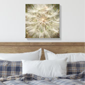 Milkweed Seed Podマクロ キャンバスプリント (インサイチュ (寝室))