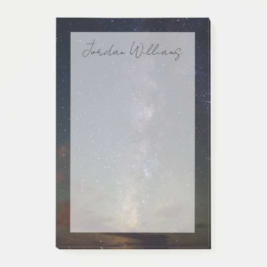 Milky Way | 夜の星 ポストイット (正面)