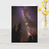 Milky Way | Cedar Breaks National Monument Utah カード (黄色い花)