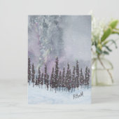 Milky Way Christmas Flat Card シーズンカード (スタンド正面)