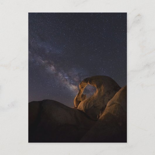 Milky Way & Cyclops Arch | Alabama Hills ポストカード (正面)