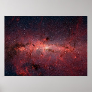 Milky Way Galactic Center ポスター