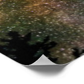 Milky Way Over Lizard Head Pass ポスター (角)