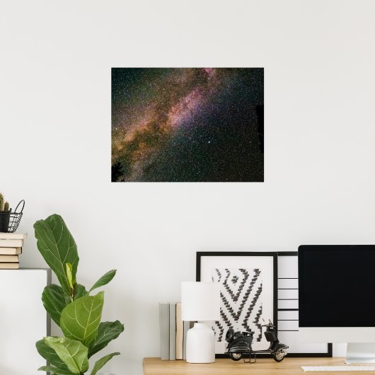 Milky Way Over Lizard Head Pass ポスター (ホームオフィス)