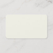 Milky Way Plain Professional Modern Minimailst 名刺 (裏面)